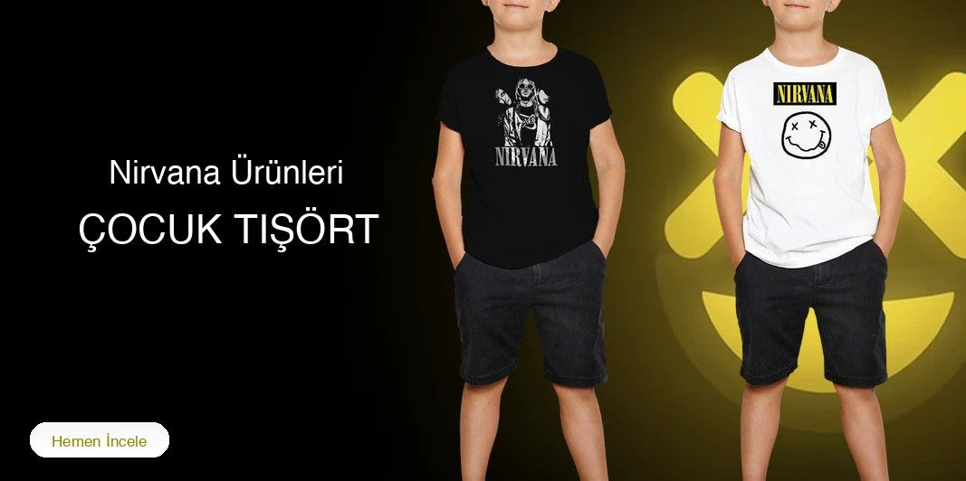 Nirvana Çocuk Tişört kapak
