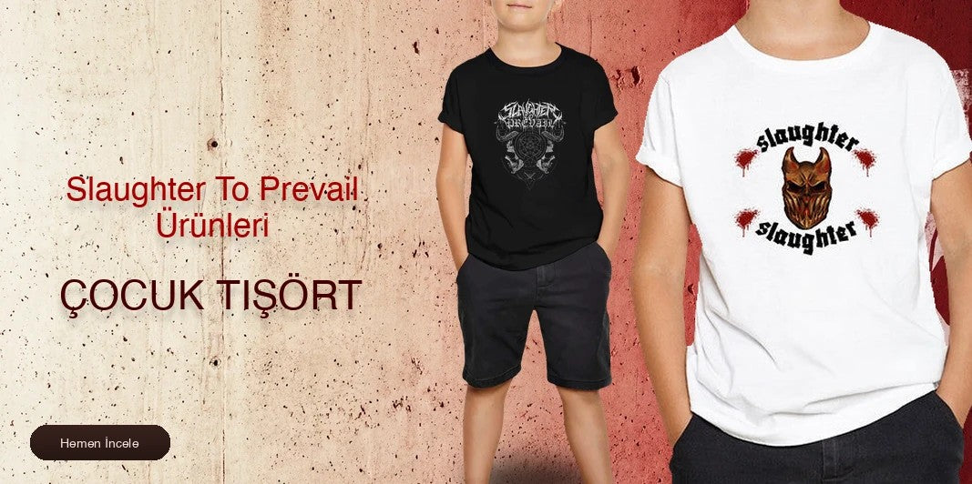 Slaughter To Prevail Çocuk Tişört kapak