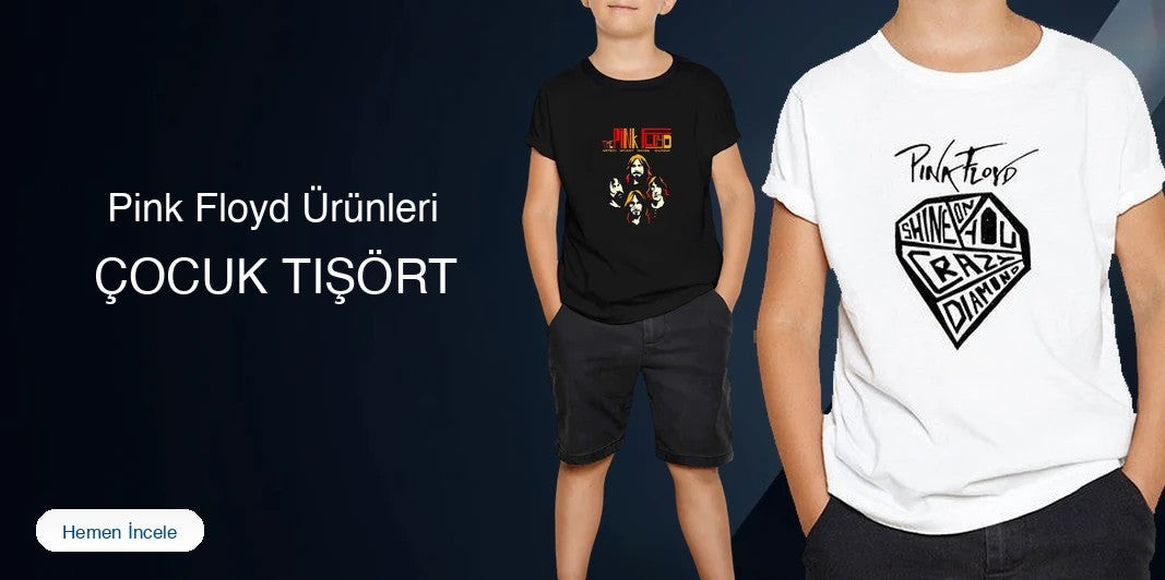 Pink Floyd Çocuk Tişört kapak