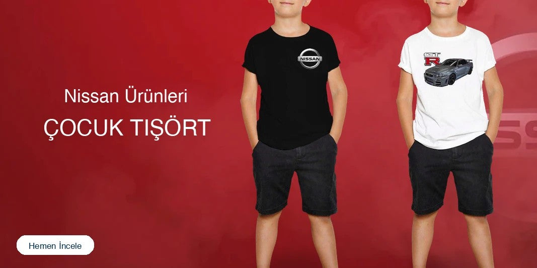 Nissan Çocuk Tişört kapak