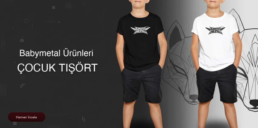 Babymetal Çocuk Tişört kapak