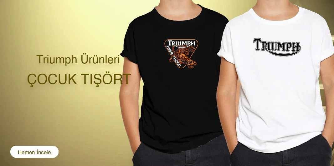 Triumph Çocuk Tişört kapak