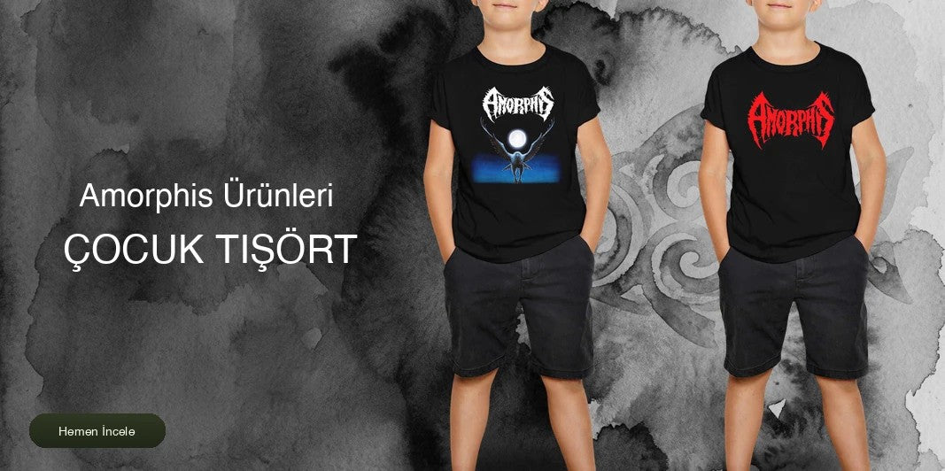 Amorphis Çocuk Tişört kapak