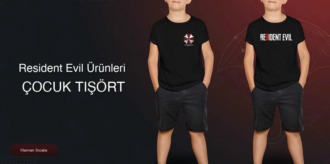 Resident Evil Çocuk Tişört kapak