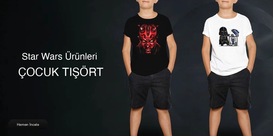 Star Wars Çocuk Tişört kapak