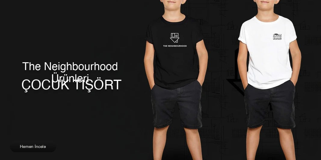 The Neighbourhood Çocuk Tişört kapak