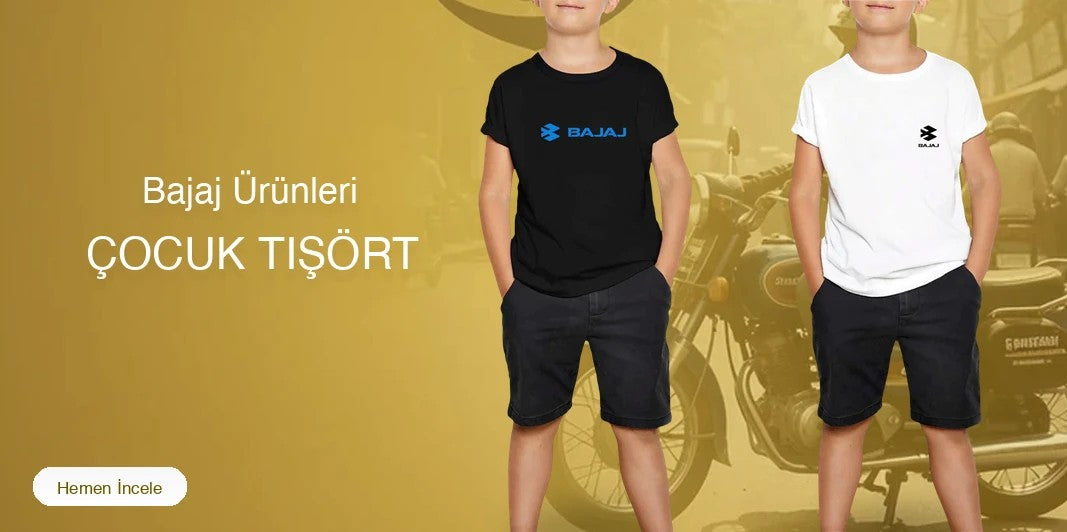 Bajaj Çocuk Tişört kapak