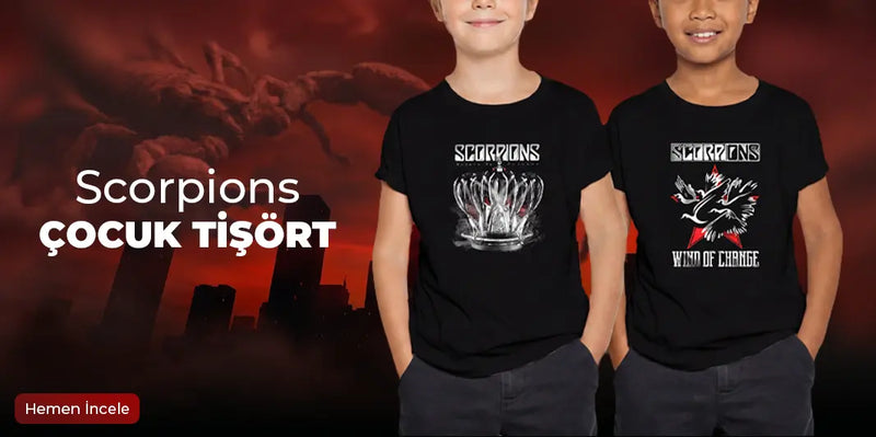 Scorpions Çocuk Tişört