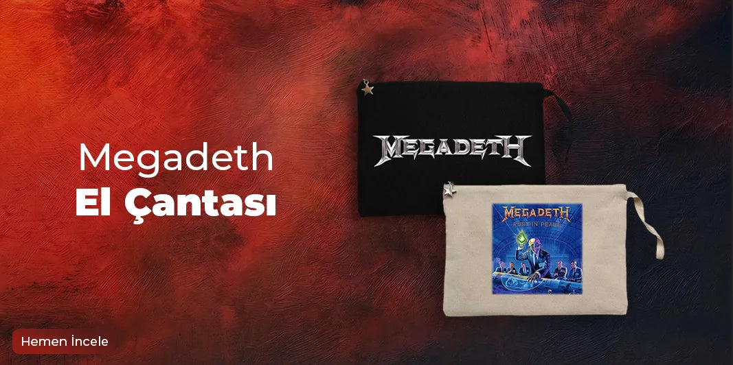 Megadeth Clutch / El Çantası
