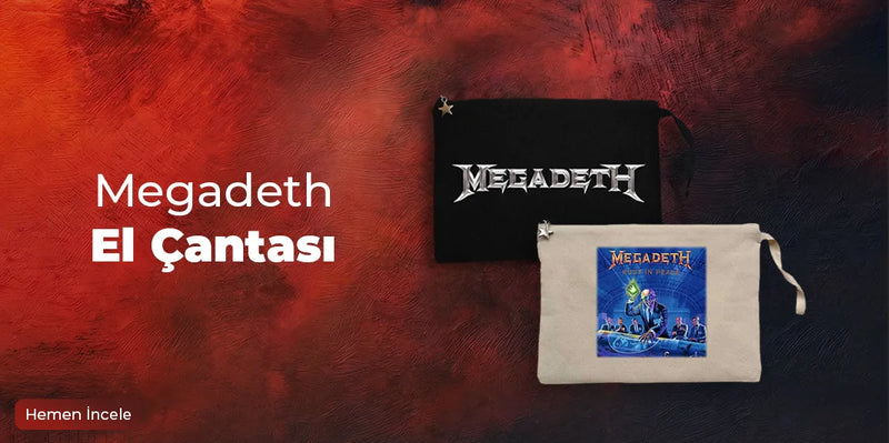 Megadeth Clutch / El Çantası
