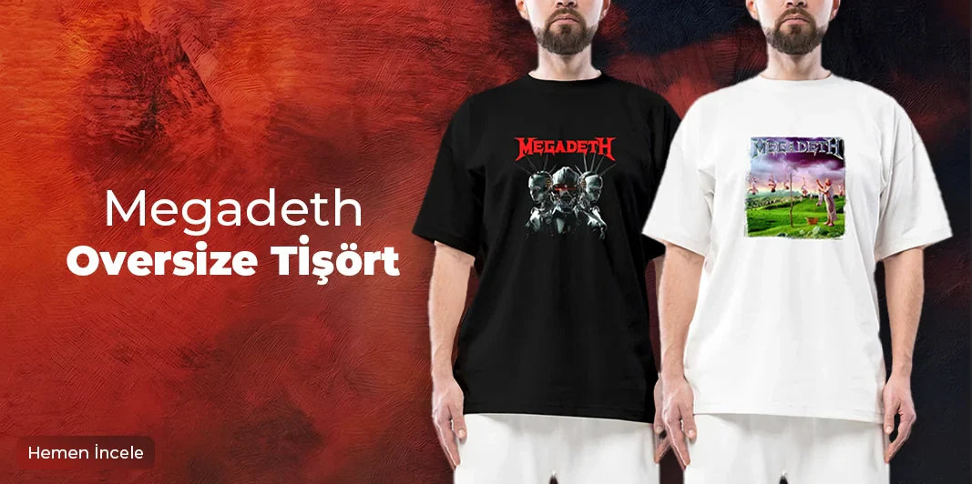 Megadeth Oversize Tişört