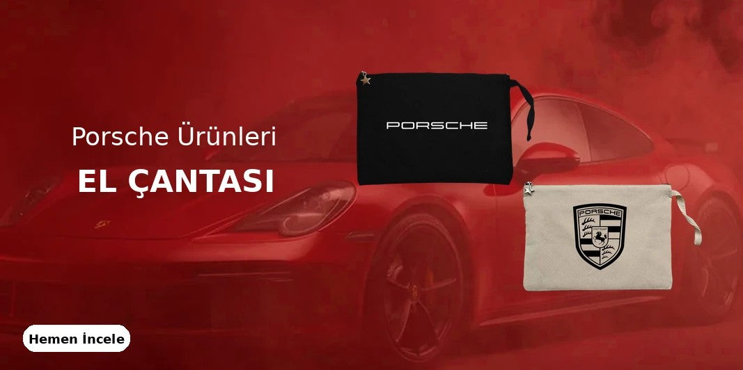 Porsche Clutch / El Çantası kapak