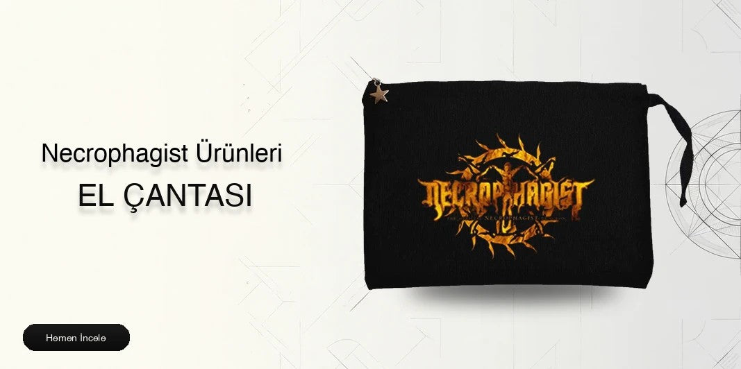 Necrophagist Clutch / El Çantası kapak