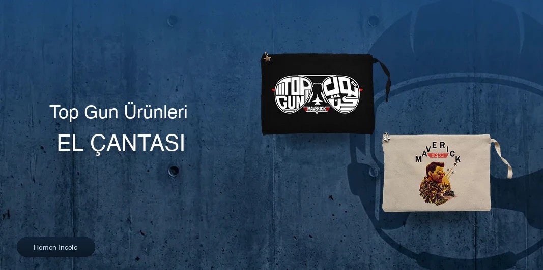 Top Gun Clutch El Çantası kapak