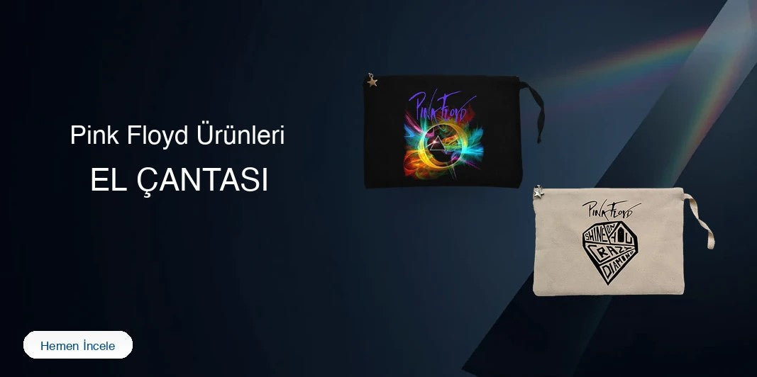 Pink Floyd Clutch / El Çantası kapak