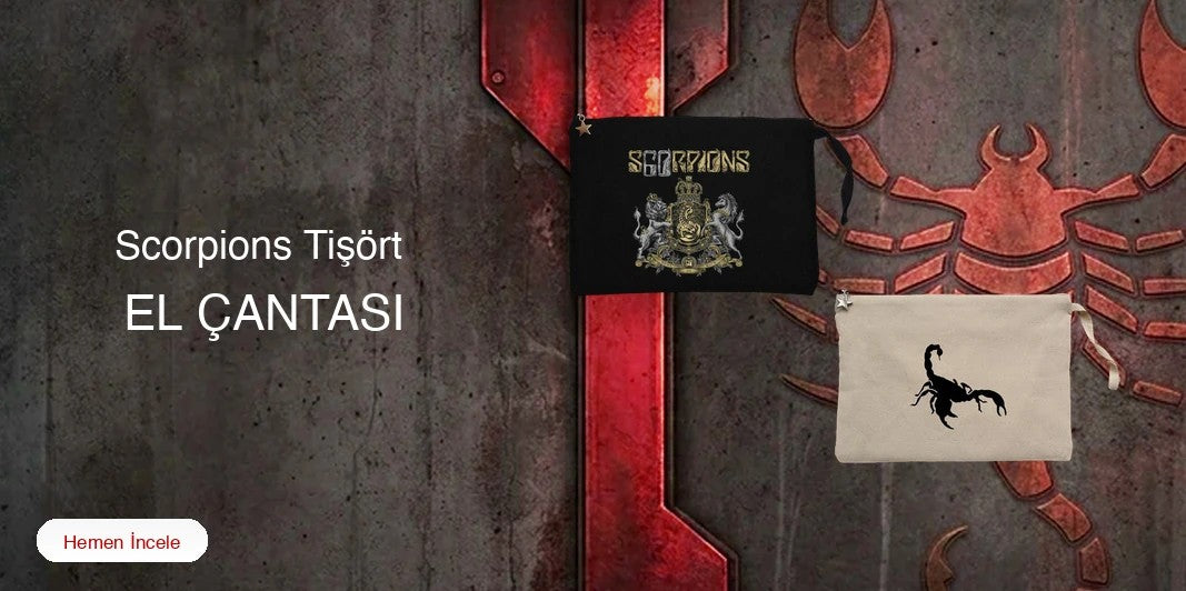 Scorpions Clutch / El Çantası kapak
