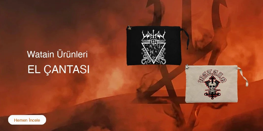 Watain Clutch / El Çantası kapak