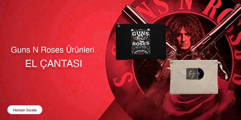 Guns N Roses Clutch / El Çantası kapak