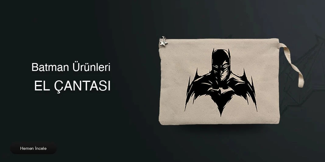 Batman Clutch El Çantası kapak