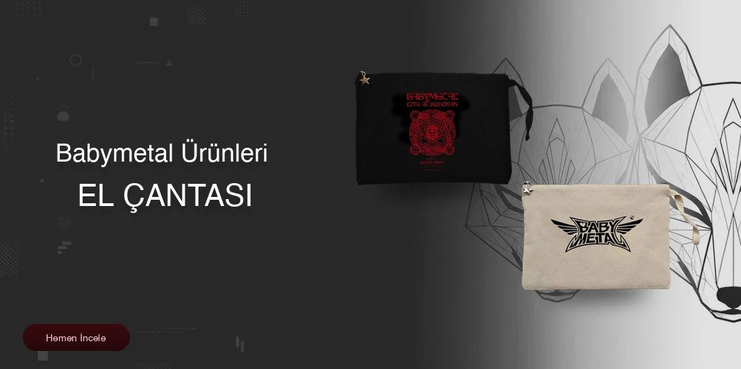 Babymetal Clutch / El Çantası kapak