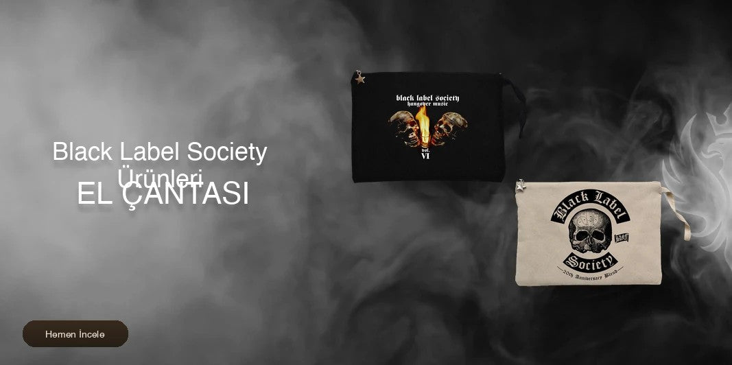 Black Label Society Clutch / El Çantası kapak