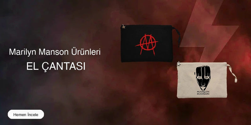 Marilyn Manson Clutch / El Çantası