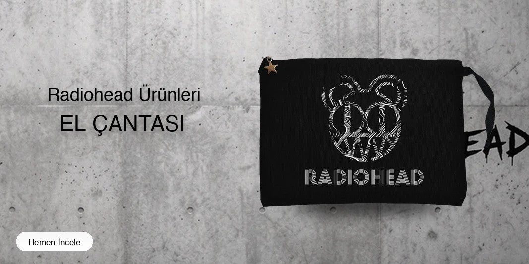 Radiohead Clutch / El Çantası kapak