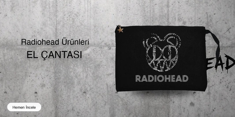 Radiohead Clutch / El Çantası