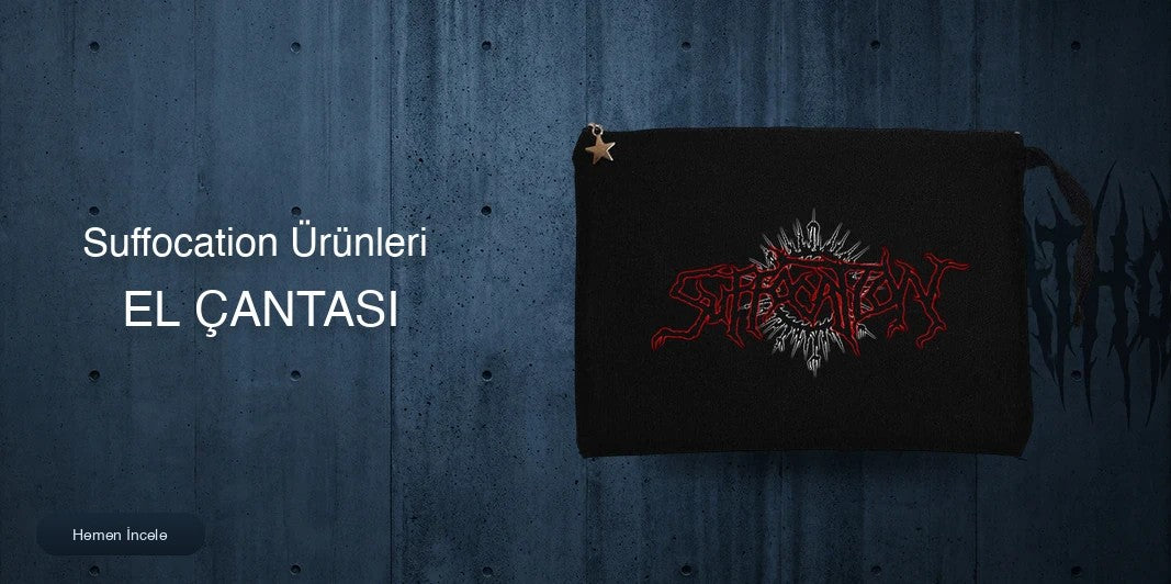 Suffocation Clutch / El Çantası kapak