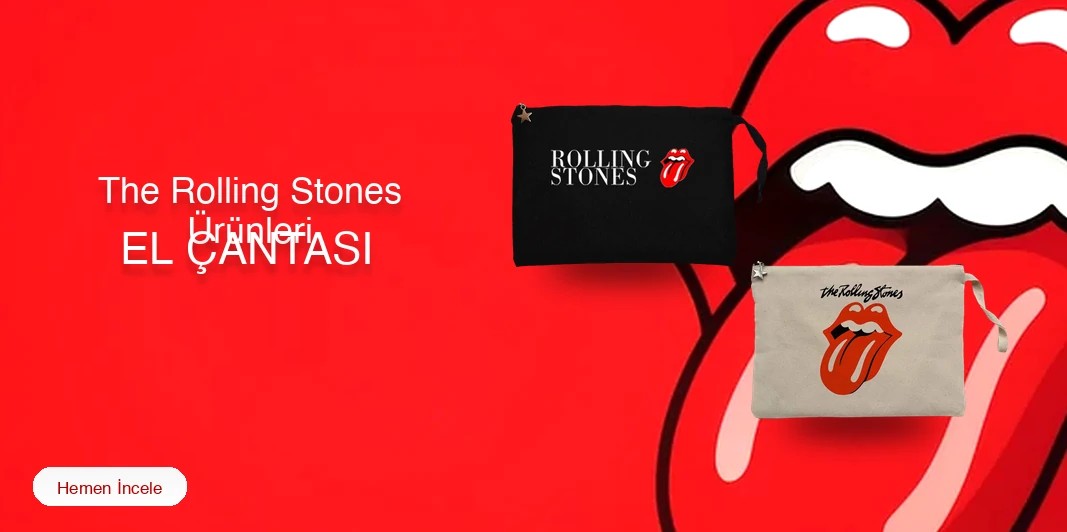 The Rolling Stones Clutch / El Çantası kapak