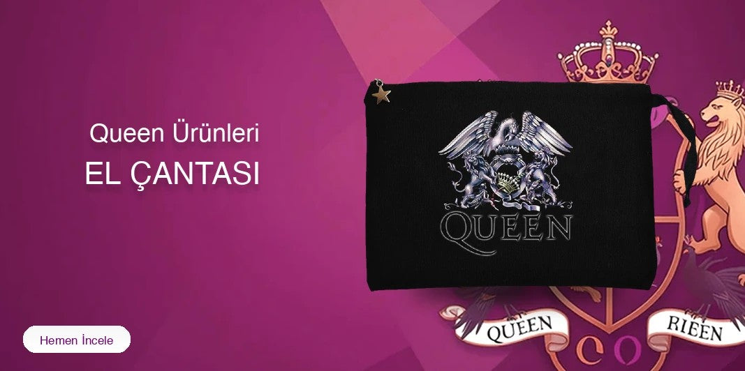 Queen Clutch / El Çantası kapak