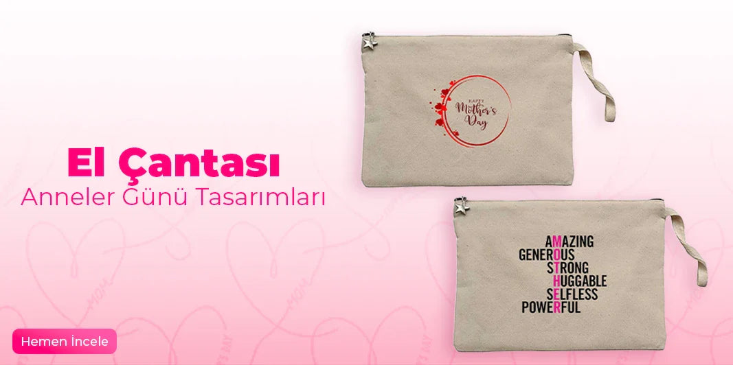 Anneler Günü Clutch Cüzdan