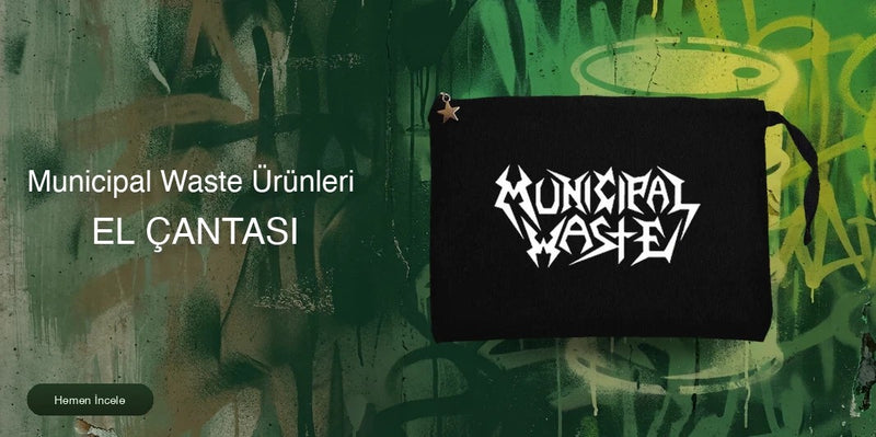 Municipal Waste Clutch / El Çantası