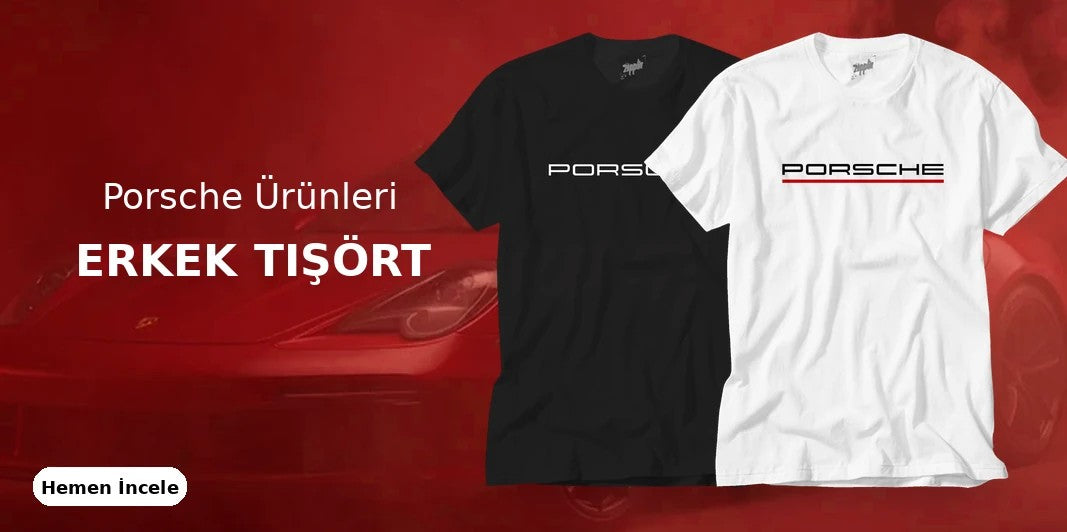 Porsche Tişört kapak