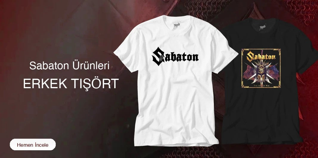 Sabaton Erkek Tişört kapak
