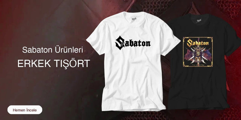 Sabaton Erkek Tişört