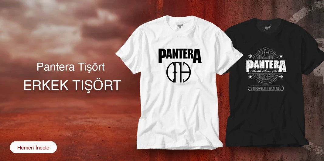 Pantera Erkek Tişört kapak