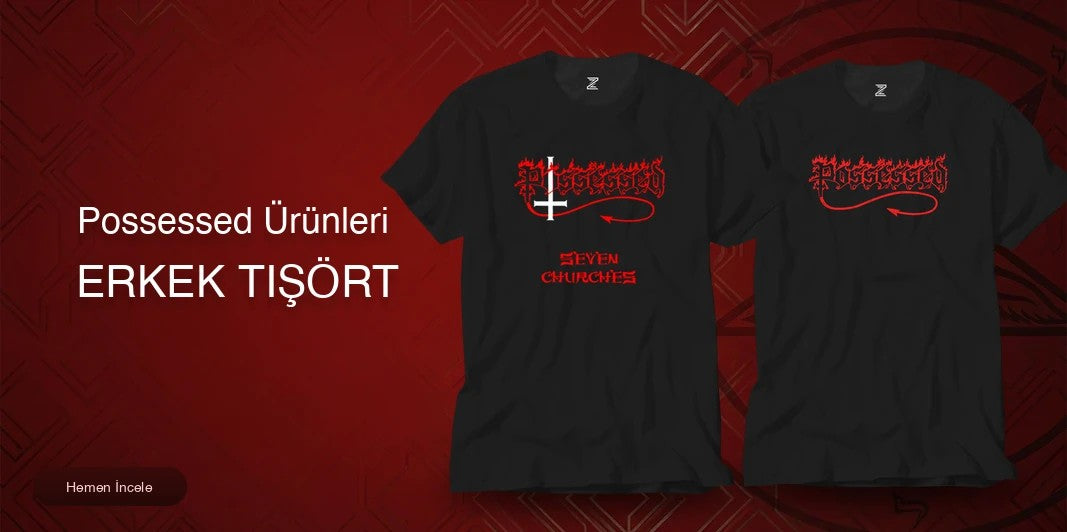 Possessed Erkek Tişört kapak