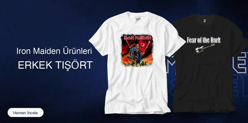 Iron Maiden Tişört kapak