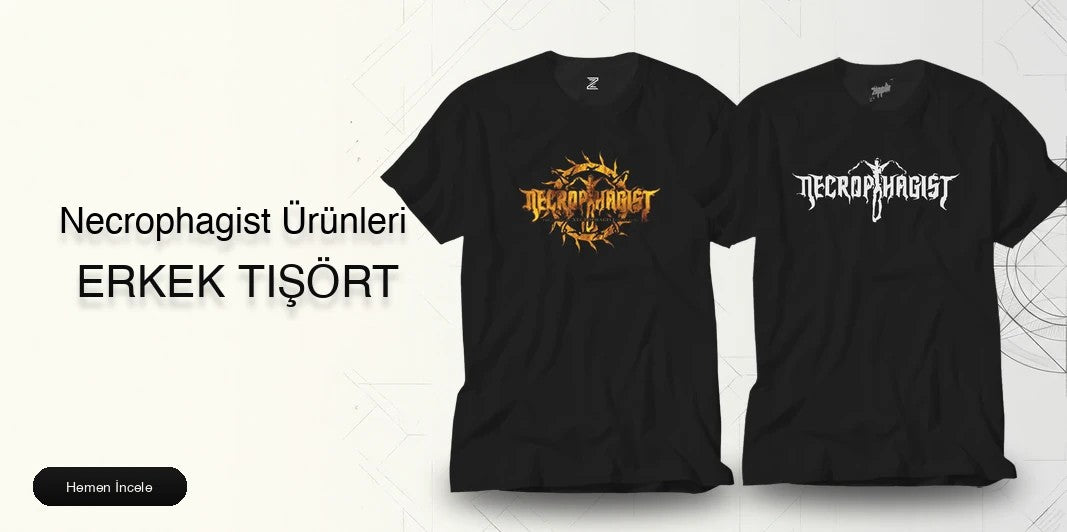 Necrophagist Erkek Tişört kapak