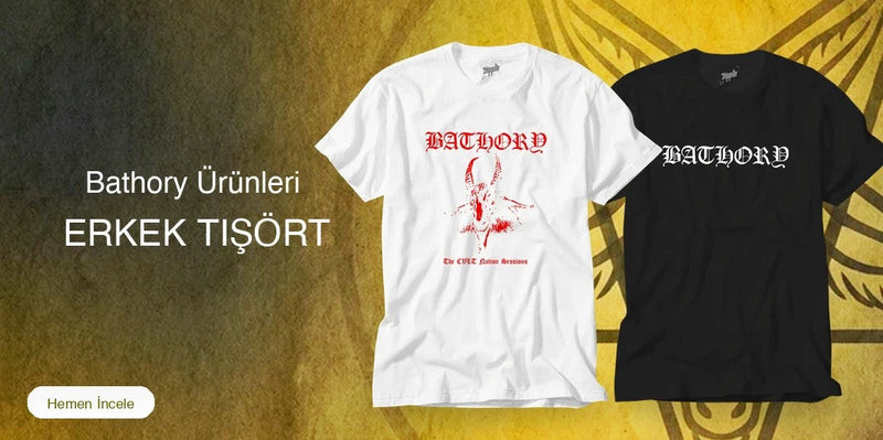 Bathory Erkek Tişört kapak