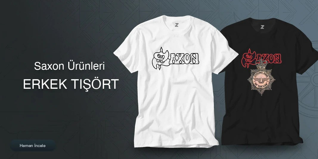 Saxon Erkek Tişört kapak