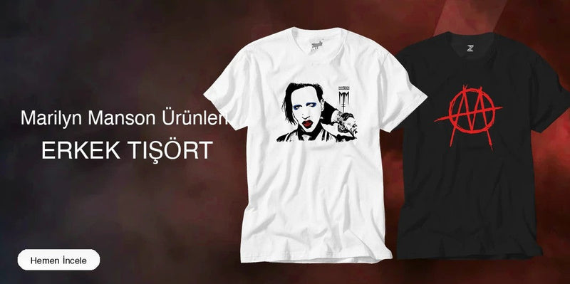 Marilyn Manson Erkek Tişört