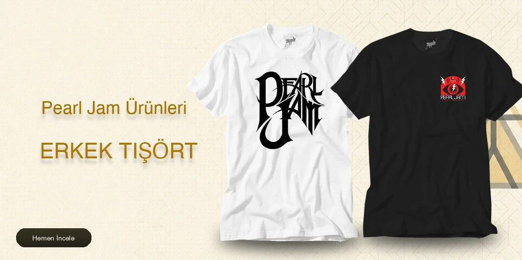 Pearl Jam Erkek Tişört kapak