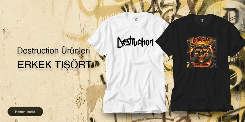 Destruction Erkek Tişört