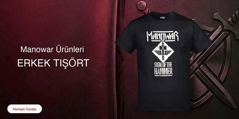 Manowar Erkek Tişört