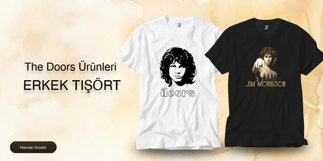 The Doors Erkek Tişört kapak