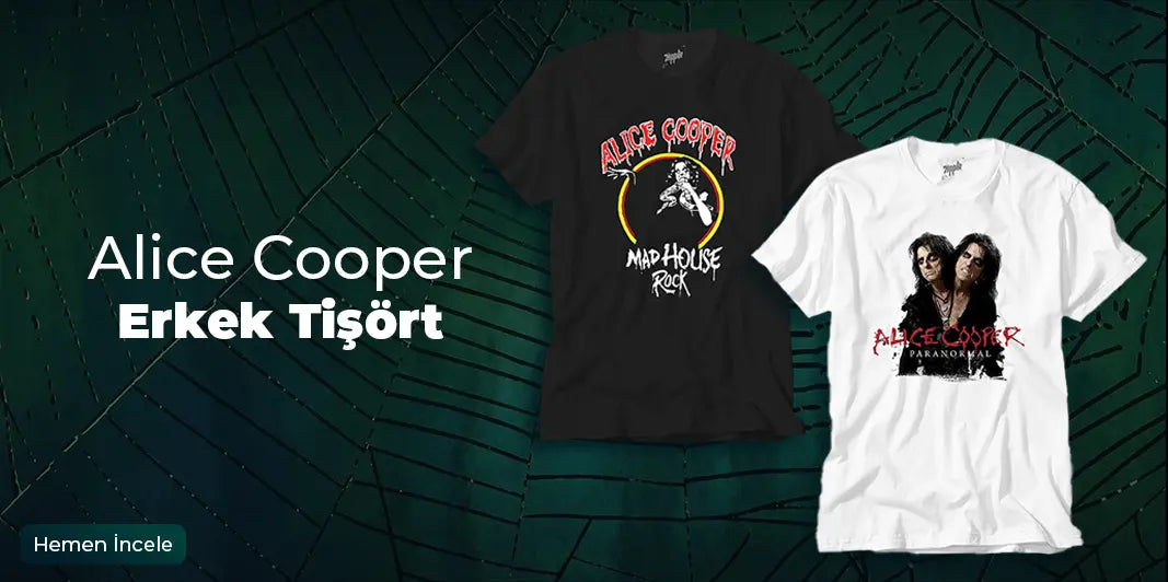 Alice Cooper Erkek Tişört