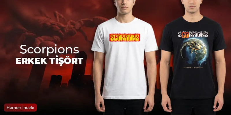 Scorpions Erkek Tişört