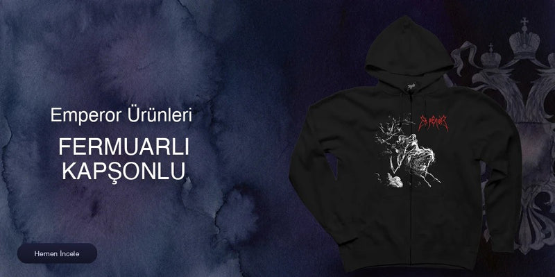 Emperor Fermuarlı Kapşonlu